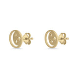 Moon & Star Stud Earrings