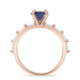 Art Deco Emerald Cut Ring