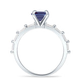Art Deco Emerald Cut Ring