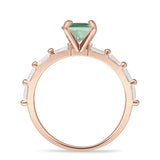 Art Deco Emerald Cut Ring