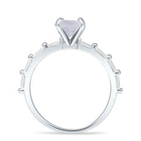 Art Deco Emerald Cut Ring
