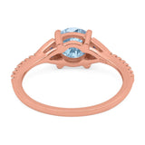 Art Deco Round Natural Stone Cluster Ring