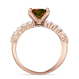 Princess Cut CZ Stackable Ring