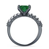 Princess Cut CZ Stackable Ring