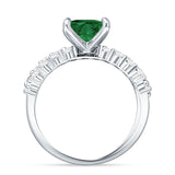Princess Cut CZ Stackable Ring