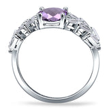 Oval Natural Stone Wedding Cocktail Ring