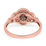 Vintage Style Oval Natural Stone Ring