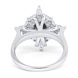 Vintage Style Oval Natural Stone Ring