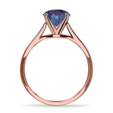 Pear Teardrop Natural Stone Cathedral Ring