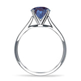 Pear Teardrop Natural Stone Cathedral Ring
