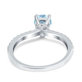 Pear Teardrop Natural Stone Wedding Ring