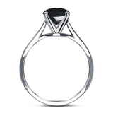 Oval Natural Stone Cathedral Ring