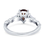 Art Deco Teardrop Pear Ring