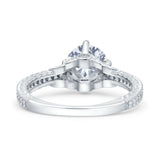 Art Deco Round Vintage Style Ring