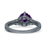 Art Deco Round Vintage Style Ring