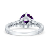 Art Deco Round Vintage Style Ring