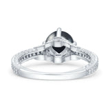 Art Deco Round Vintage Style Ring