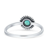 Sunflower Oxidized Ring
