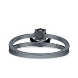 Moon Oxidized Ring