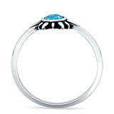 Oxidized Sun Ring