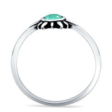 Oxidized Sun Ring