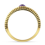 Oxidized Filigree Ring