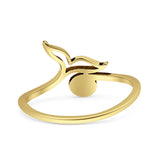 Whale Tail Ring 