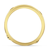 Scarab Ankh Ring Oxidized Band