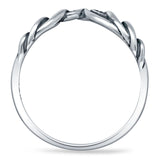 Oxidized Chevron Ring