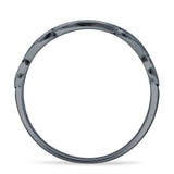  Oxidized Trinity Ring
