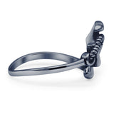 Anchor Spoon Ring