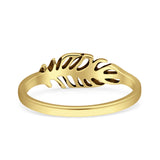 Filigree Feather Ring