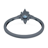Minimalist Round Natural Stone Ring