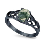 Oval Celtic Trinity Knot Ring