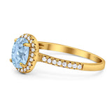 Art Deco Oval Natural Stone Wedding Ring