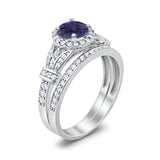 Art Deco Two Piece Bridal Ring