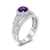 Art Deco Two Piece Bridal Ring