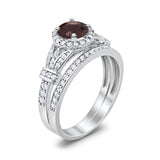 Art Deco Two Piece Bridal Ring