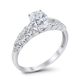 Oval Natural Stone Vintage Marquise Style Ring