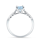 leaf Solitaire Ring