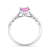 leaf Solitaire Ring