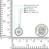  Compass Pendant 