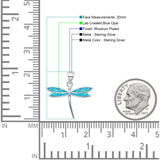 Dragonfly Pendant Necklace