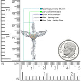  Caduceus Pendant 