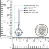 Claddagh Trinity Pendant Necklace