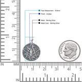  Tree Of Life & Star Pendant Necklace