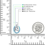  Horse & Horseshoe Pendant 