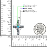  Celtic Cross Pendant 
