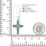  Celtic Cross Pendant 