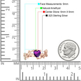 Heart Leaf Art Deco Ring